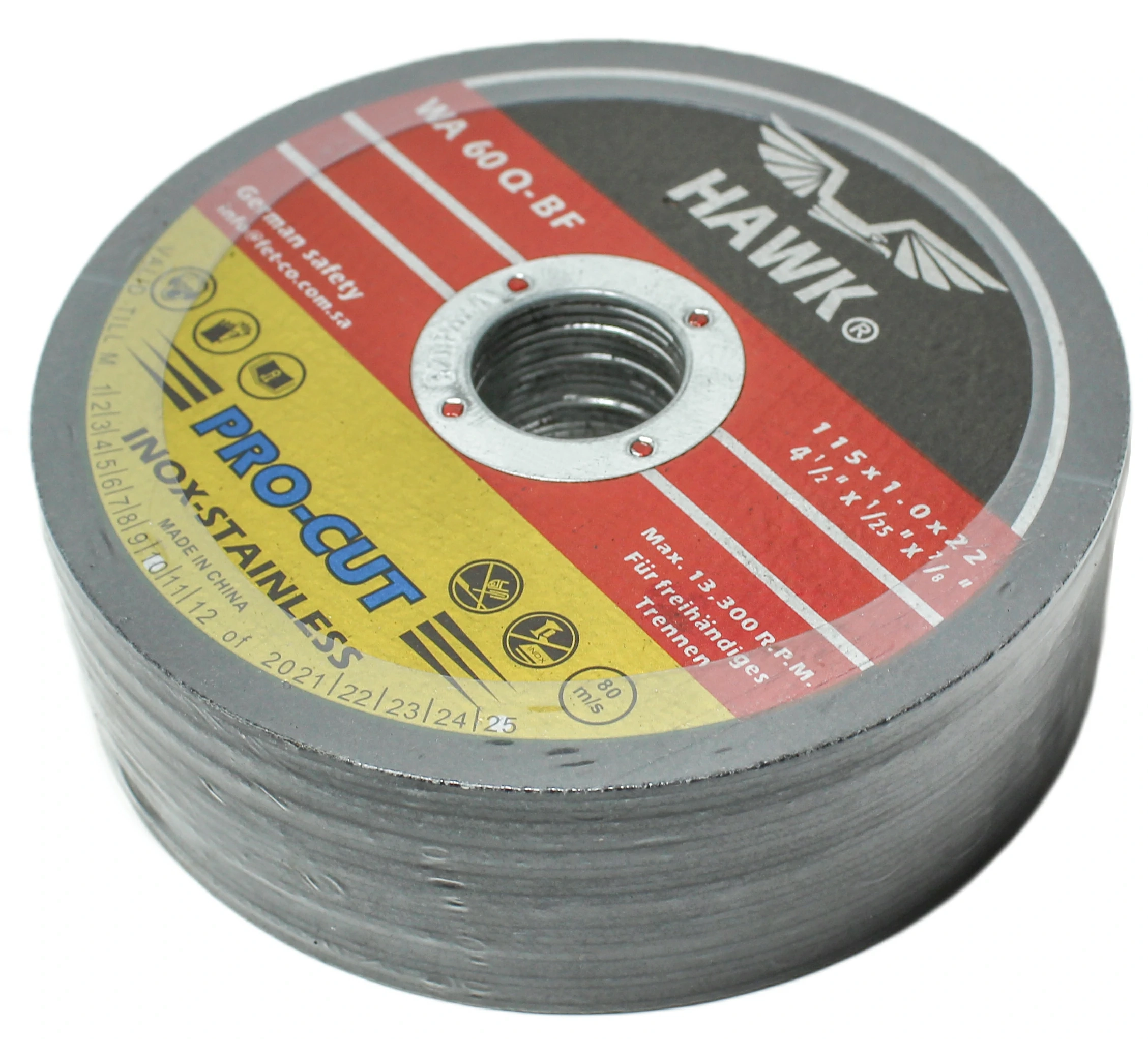 Cutting Discs For S.S 115*1*22.2 Mm