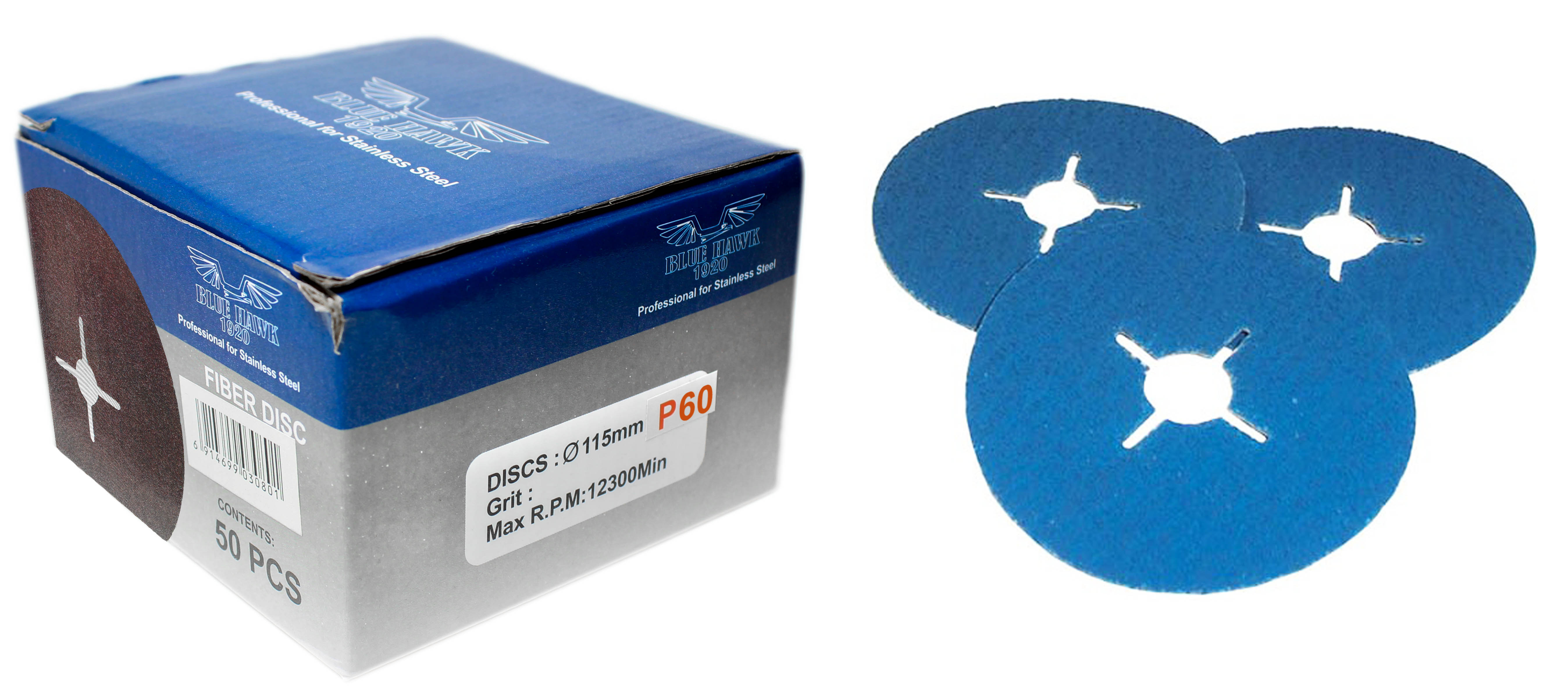 Fiber Disc For Stainless Steel 115*60 Mm STC