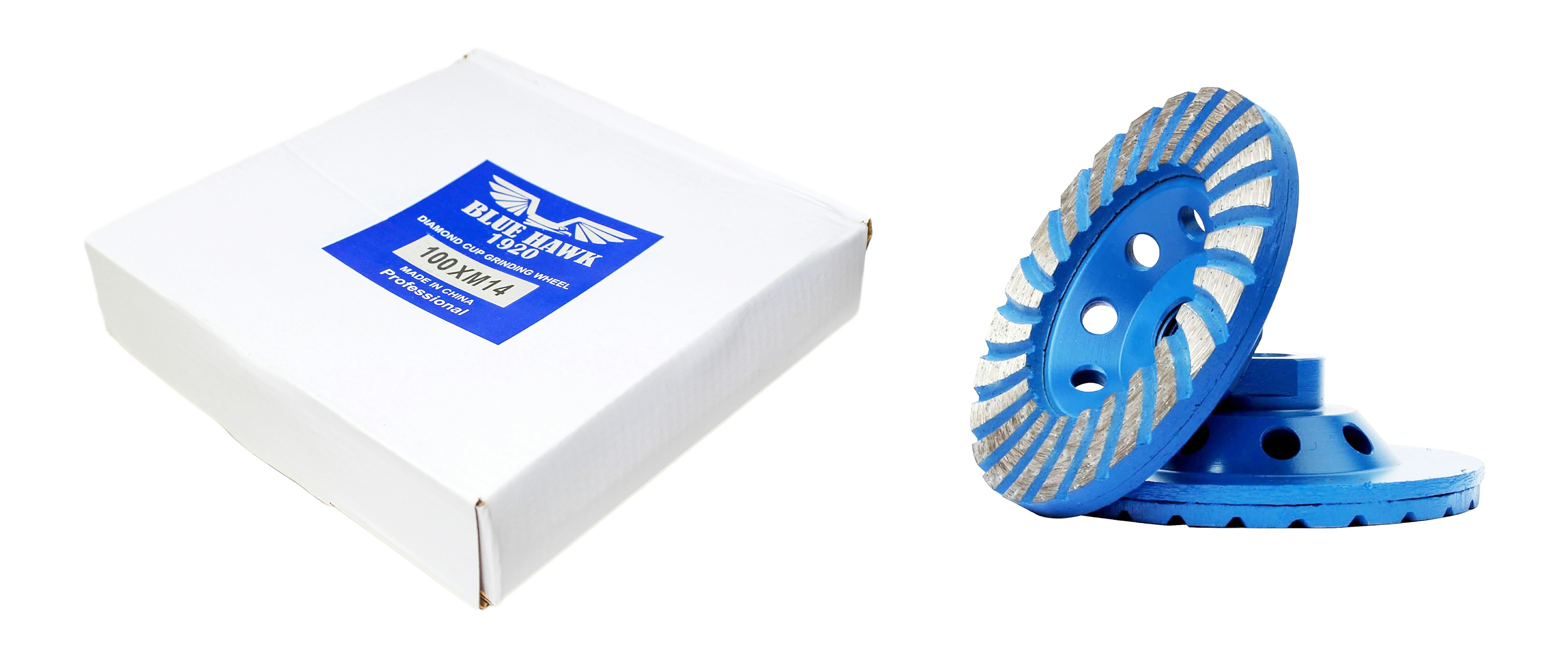 Diamond Cup Grinding Wheels with Adaptors 100*10 Mm