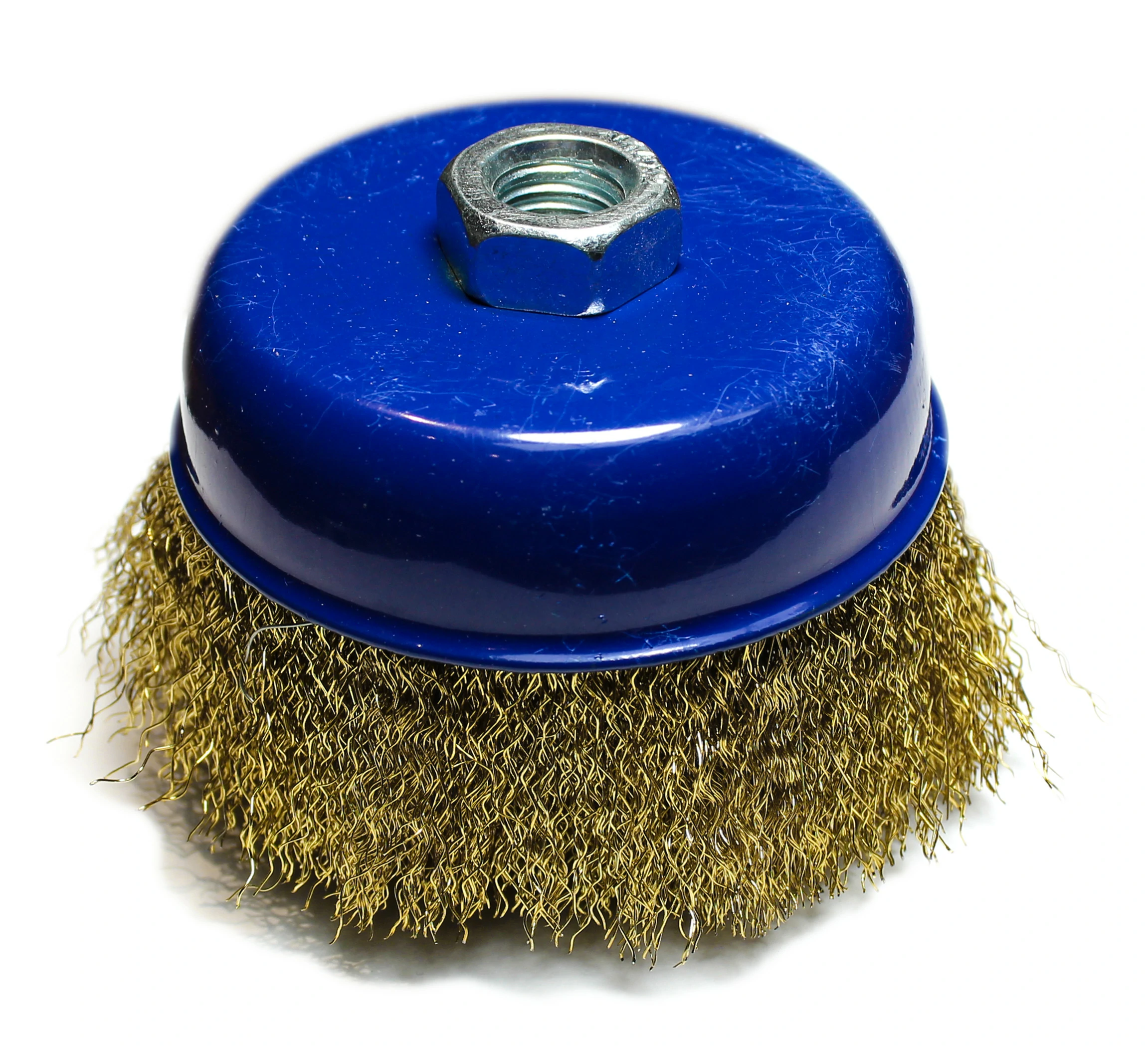 Wire Cup Brushes Blue Hawk 3”*10 Mm