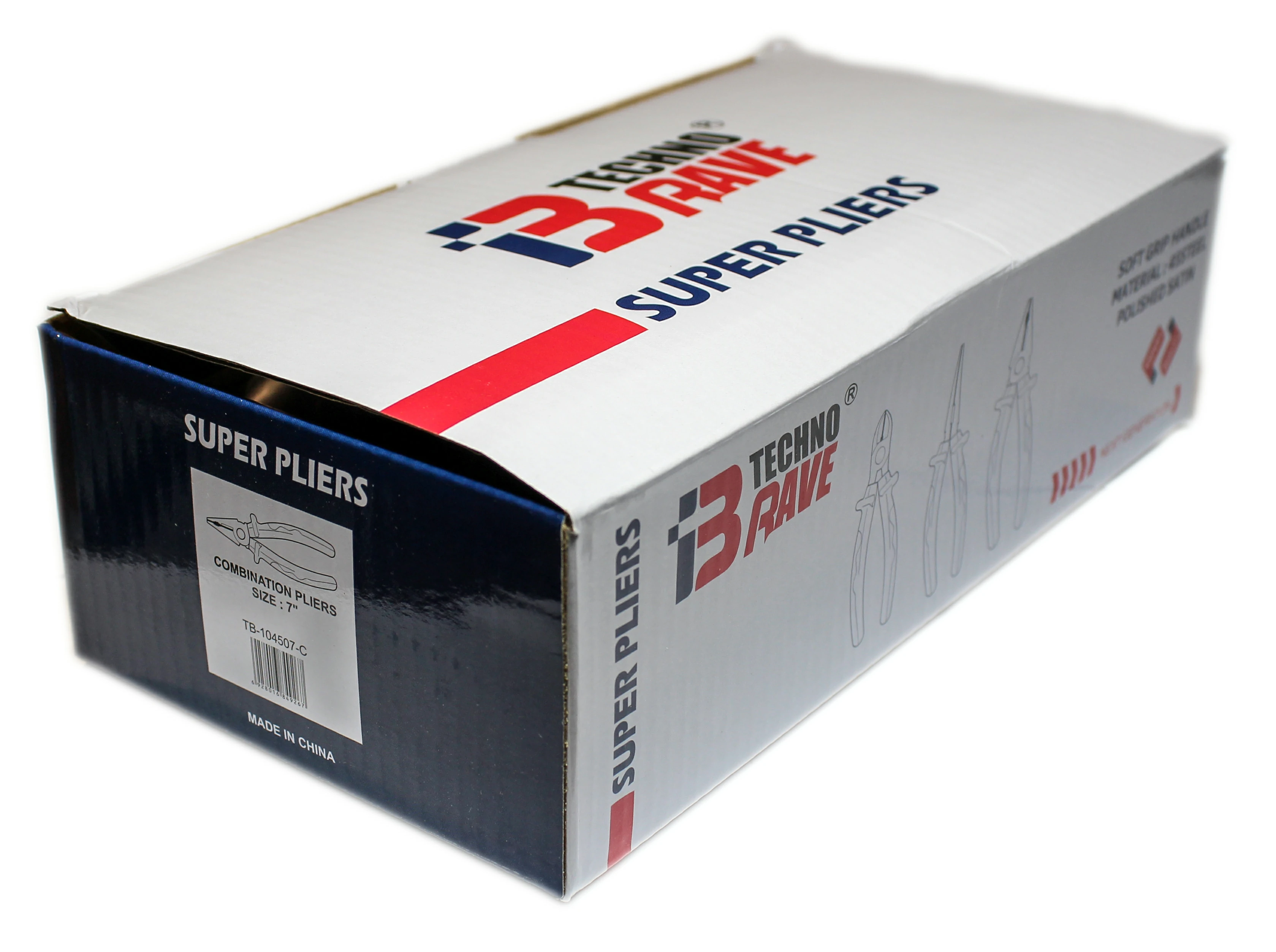 Combination Pliers Techno Brave 7'' pic2