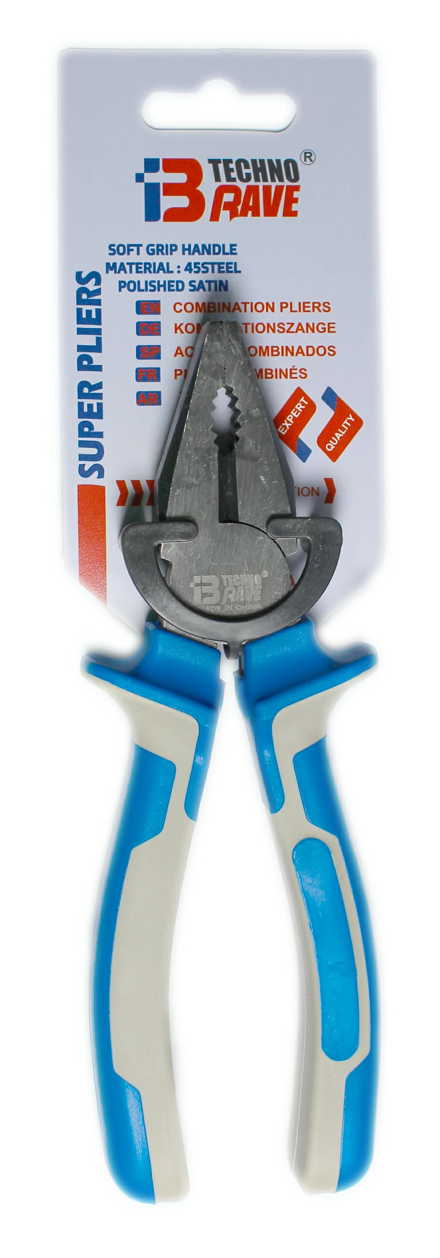 Combination Pliers Techno Brave 7'' pic1