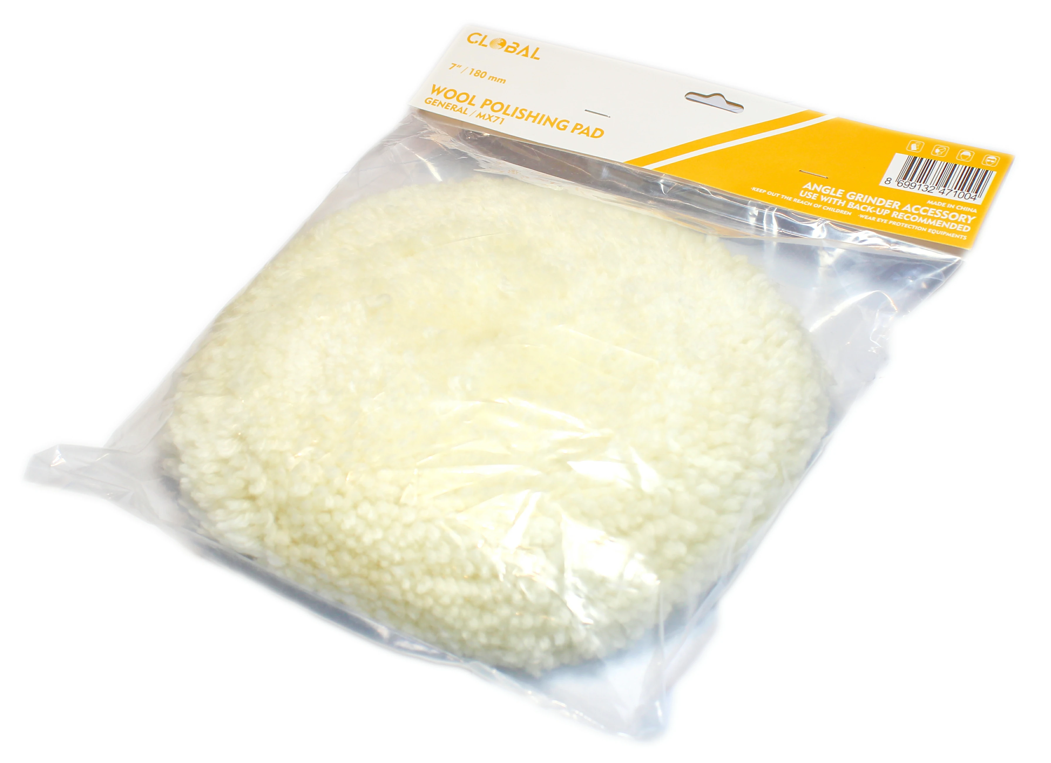 Wool Polishing Pad Blue Hawk 7'' pic