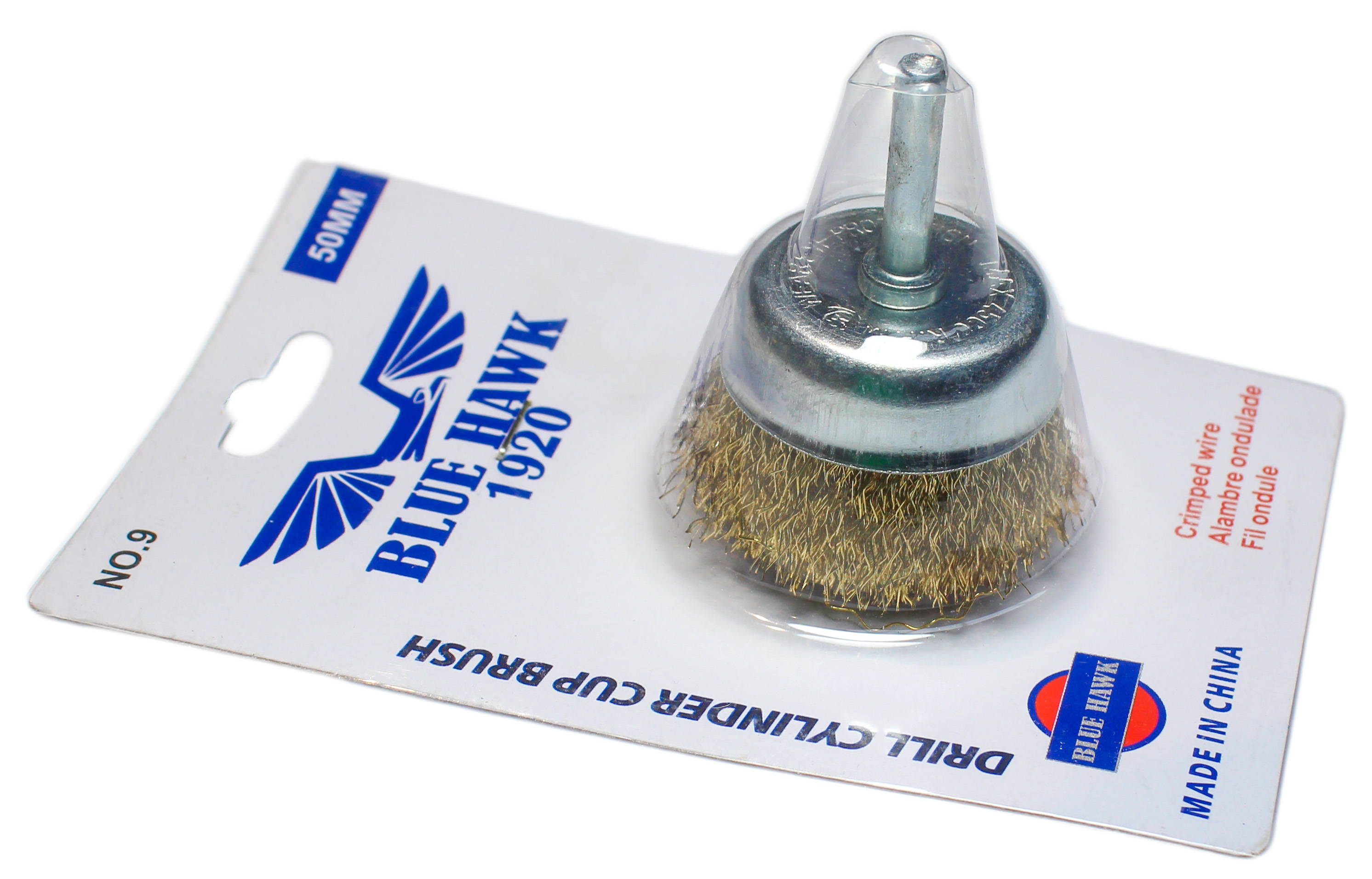 Wire Cup Drill Brushes Blue Hawk 50MM