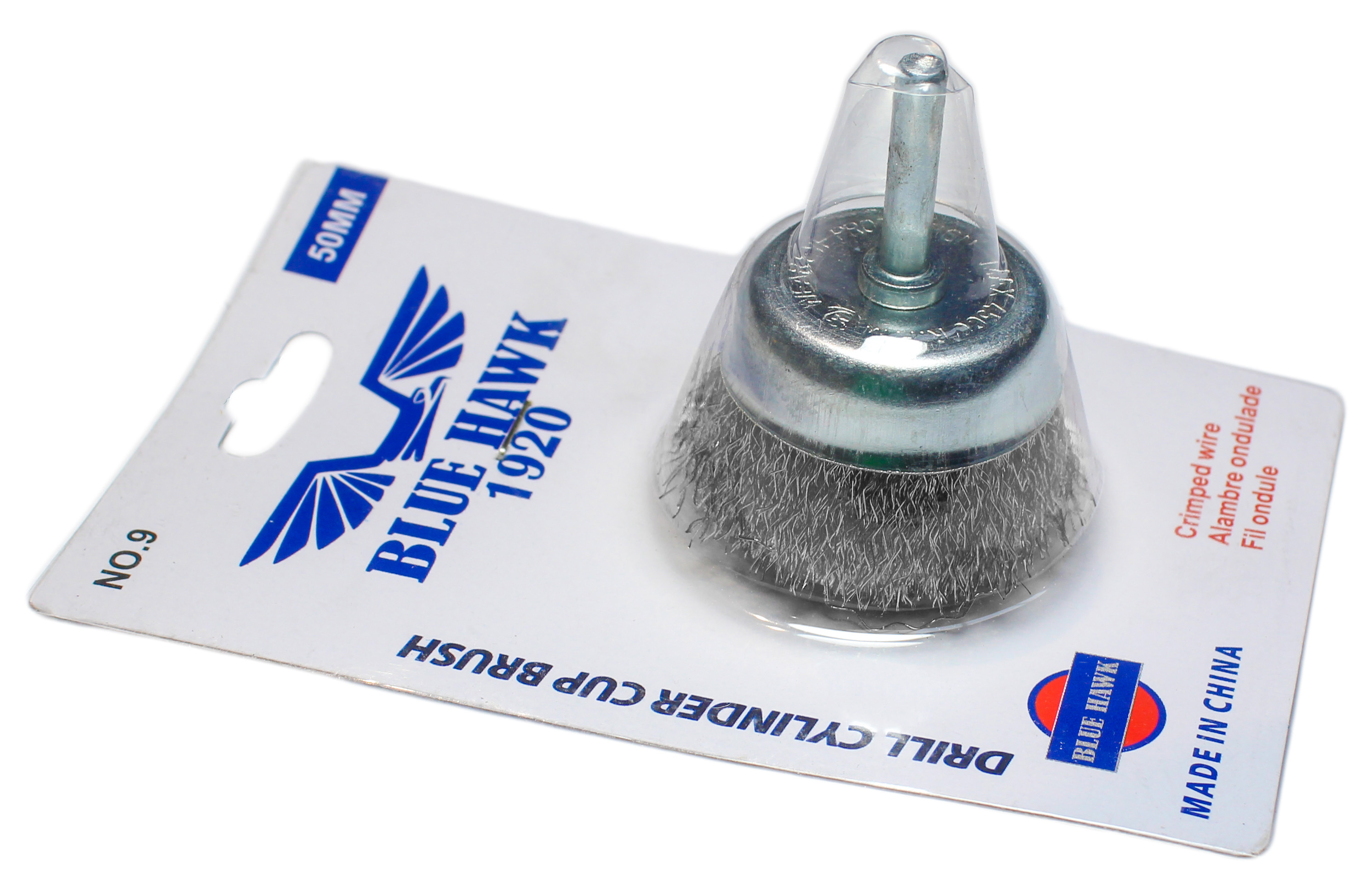 Wire Cup Drill Brushes (S.S.) Blue Hawk 50MM