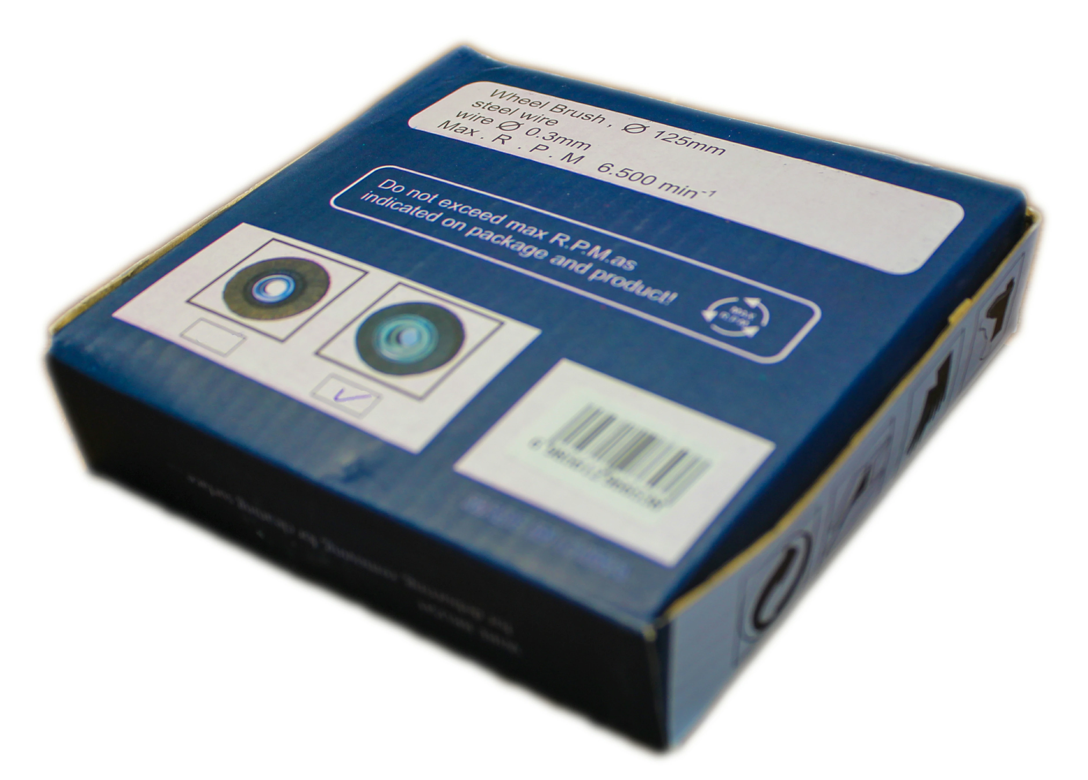 Wire Round Brush Black 5" pic2